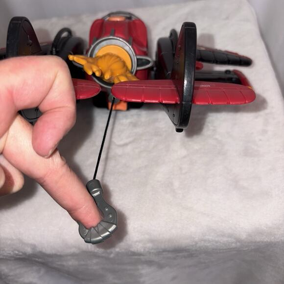 Imaginext Sky Racers Twin Eagle Airplane Plane 6 Fisher Price EUC - Picture 9 of 16